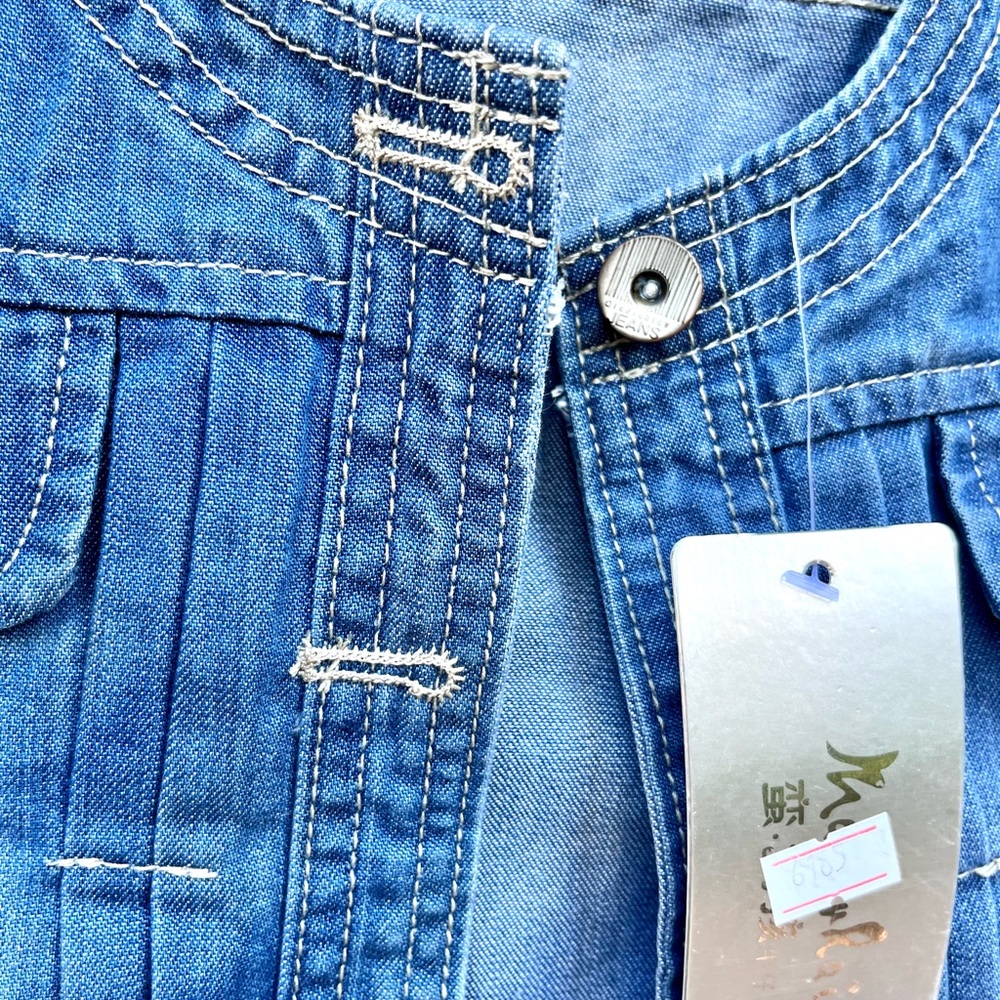 Crop denim jacket - Picture 3 of 4